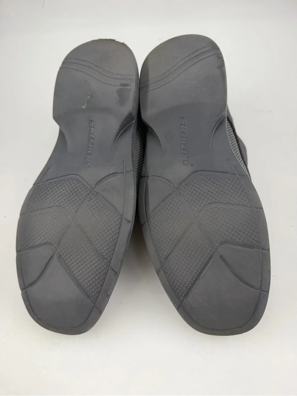 Skechers Men’s Caswell Aleno Dark Grey -SZ 8.5- Lace-Up Comfort Oxford Shoes
